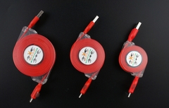 Dây Cáp Sạc Tốc Độ Cao 3 In 1 Thu Gọn In Logo Theo Yêu Cầu