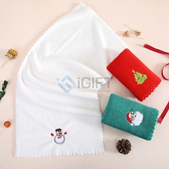 Khăn mặt in logo theo yêu cầu – Quà tặng Giáng Sinh