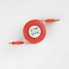 Dây Cáp Sạc Tốc Độ Cao 3 In 1 Thu Gọn In Logo Theo Yêu Cầu