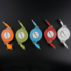 Dây Cáp Sạc Tốc Độ Cao 3 In 1 Thu Gọn In Logo Theo Yêu Cầu