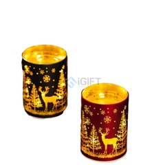 Ly đựng nến thơm có đèn Led – In logo theo yêu cầu