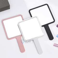 GƯƠNG CẦM TAY HÌNH VUÔNG - IN LOGO HOẠ TIẾT THEO YÊU CẦU