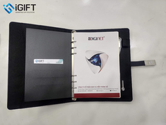 Sổ Sạc Đa Năng Không Dây 8000mAh Khắc Logo Hưng Vượng