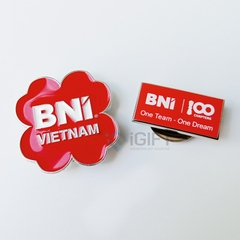 Huy hiệu cài áo kim loại - Sản xuất theo yêu cầu