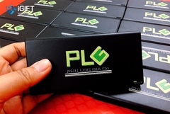 Pin dự phòng gỗ/kính/kim loại 10.000mAh PB-006 - in logo INSEE