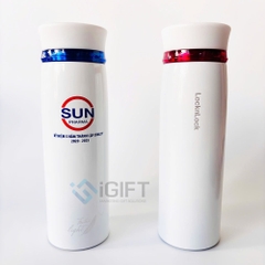 Bình giữ nhiệt Lock&Lock Feather Light LHC4131BKR (450ml) - In Logo SUN Pharma 