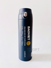 Bình Giữ Nhiệt LocknLock Feather Light One - Touch Tumbler LHC3257  - In Logo Công Đoàn Bảo Việt 