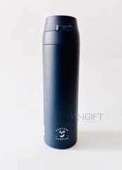 Bình Giữ Nhiệt LocknLock Feather Light One - Touch Tumbler LHC3257  - In Logo Công Đoàn Bảo Việt 
