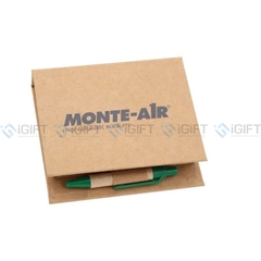 Set bút và  giấy note bìa kraft - In ấn logo theo yêu cầu