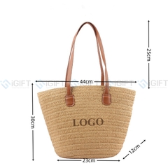 Túi cói in logo theo yêu cầu - Quà tặng bảo vệ môi trường