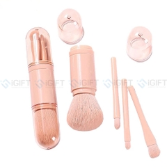 Bộ cọ trang điểm mini 4 in 1 - In logo theo yêu cầu