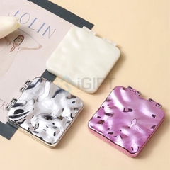 Gương bạc họa tiết gợn sóng - In logo theo yêu cầu