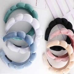 Bộ băng đô thêu logo - Quà tặng khuyến mãi ngành mỹ phẩm