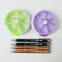 Hộp đựng thuốc - chia thuốc 7 ngày -  In ấn logo theo yêu cầu 