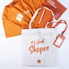 Túi tote canvas - In logo theo yêu cầu