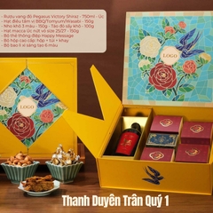 Set quà tết cao cấp  - In logo doanh nghiệp theo yêu cầu