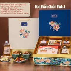Set quà tết cao cấp  - In logo doanh nghiệp theo yêu cầu
