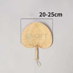 Quạt mo dân gian in logo - quà tặng tết 2026