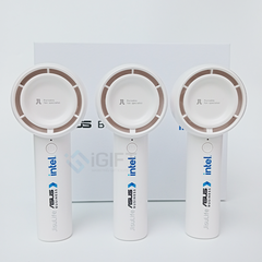 Set quà Dù + Quạt điện cầm tay - In logo theo yêu cầu