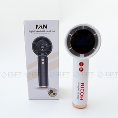 Quạt điện cầm tay led hiển thị - In ấn logo theo yêu cầu