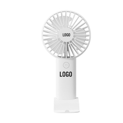 Quạt điện cầm tay có giá đỡ - In logo theo yêu cầu - QD01