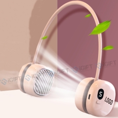 Quạt đeo cổ có thể gấp gọn - In logo theo yêu cầu