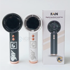 Quạt điện cầm tay led hiển thị - In ấn logo theo yêu cầu