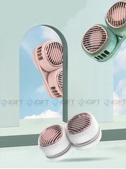 Quạt đeo cổ có thể gấp gọn - In logo theo yêu cầu