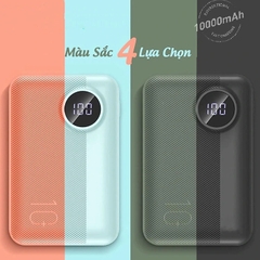 Pin dự phòng mini Rockspace P75 10.000mAH - Rock chính hãng