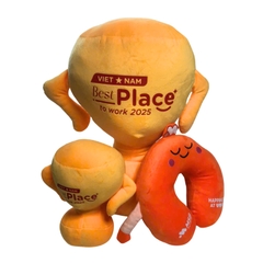 Gấu bông sản xuất - in thêu logo theo yêu cầu