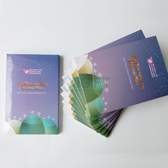 Thiệp Video LCD kỷ niệm - In logo Tập Đoàn Y Tế Phương Châu