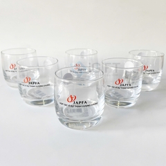 Bộ quà tặng Ly thủy tinh và Túi vải không dệt in logo