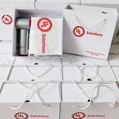 Set quà tặng Quạt điện + Túi Canvas - In logo theo yêu cầu