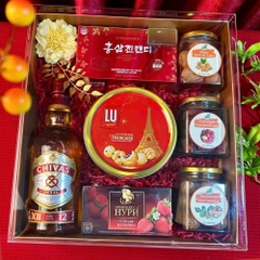 Set quà Tết sang trọng - In logo theo yêu cầu - SQ04