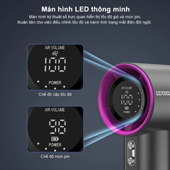 Quạt điện cầm tay Goojodoq - In logo theo yêu cầu 