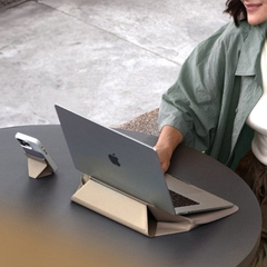 Túi đựng kiêm giá đỡ cho laptop: Laptop Carry Sleeve in logo theo yêu cầu