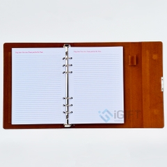 Bộ Quà Lịch gỗ -  khắc logo Công Đoàn Viên Chức TPHCM