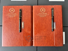 Set Sổ bút quà tặng văn phòng - In Logo LuuLy Palace