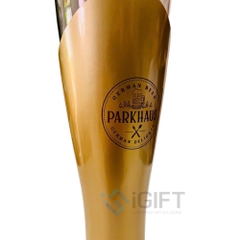 Tháp Bia 3 Lít màu Vàng Gold- In logo Parkhaus