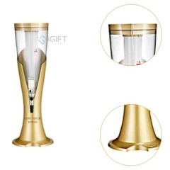 Tháp Bia 3 Lít màu Vàng Gold- In logo Parkhaus