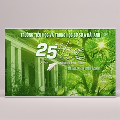 Dịch vụ thiết kế in ấn backdrop - photobooth trọn gói