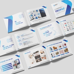 Thiết kế in ấn hồ sơ năng lực - catalogue trọn gói