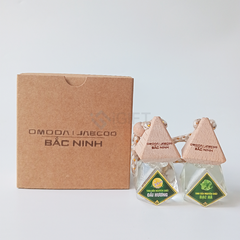 Tinh dầu thơm treo xe hơi - khắc logo theo yêu cầu 