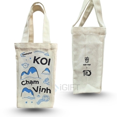 Túi vải canvas in logo KOI Thé
