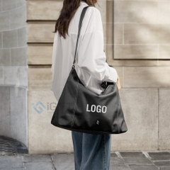 Combo Túi xách và Túi chống sốc TOMTOC in logo theo yêu cầu