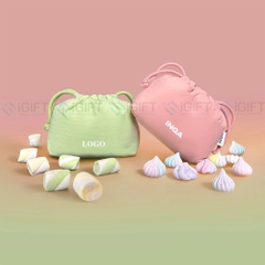 Túi đựng mỹ phẩm dây rút - In logo thương hiệu theo yêu cầu