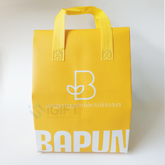 Túi giữ nhiệt trà sữa - In logo THE BAPUN