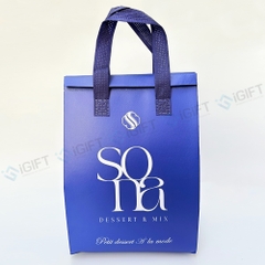 Túi giữ nhiệt bánh - In logo thương hiệu SONA - Dessert