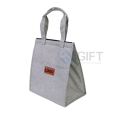 Túi giữ nhiệt đựng cơm đa năng (có ngăn đựng bình nước) - In logo tag da theo yêu cầu