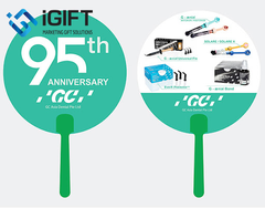Quạt nhựa quảng cáo in ấn logo theo yêu cầu